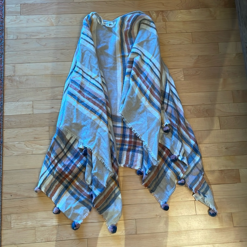 Plaid shawl from Francesca’s